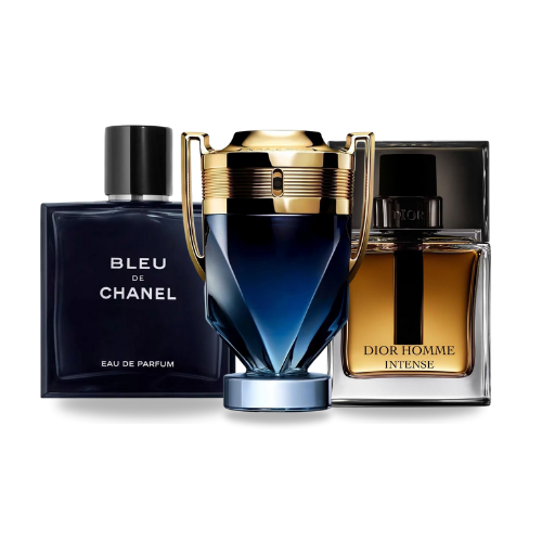 CUMPĂRĂ 1 SI PRIMESTE 3 - Bleu de Chanel | Paco Rabanne Invictus Parfum | Dior Homme 100ml ®